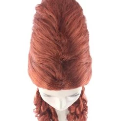 HPO 60's Bouffant Cone Womens Wig | Auburn Vintage Halloween Wig
