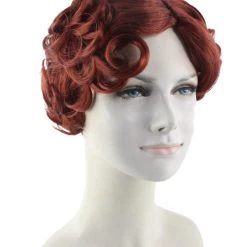 HPO Women's Womens TV Adult Wig | Auburn TV Character Wig | Premium Breathable Capless Cap