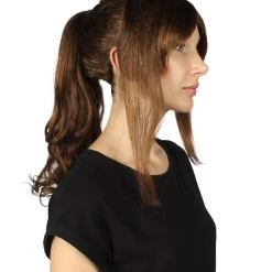 HPO Women Cosplay Brown Wig | Premium Breathable Capless Cap