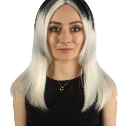 HPO Glamour Witch Two-Tone Womens Wig | Premium Breathable Capless Cap Women's