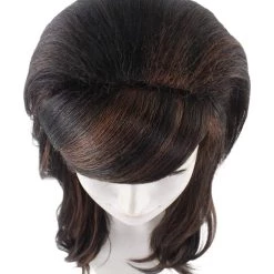 HPO Women's Superstar Dark Brown Long Wavy Womens Wig | Natural Looking Wavy Wig | Premium Breathable Capless Cap