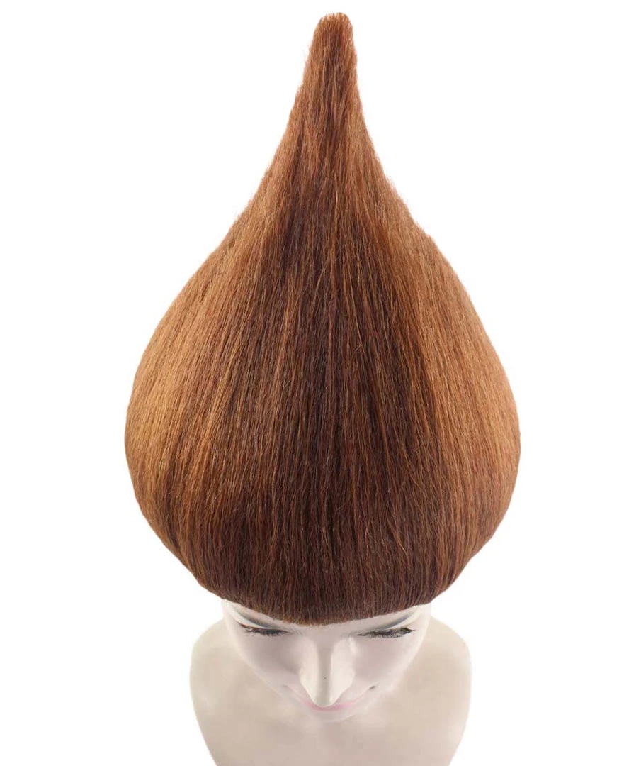 HPO Women Dwarf Wigs Dark Brown | Premium Breathable Capless Cap Women's