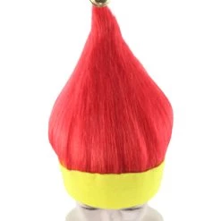 HPO Red And Yellow Elf Wig | Premium Breathable Capless Cap
