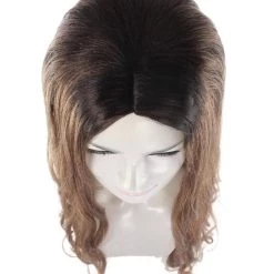 HPO Native American Bride Womens Wig | Long Brown Blonde Fancy Cosplay Halloween Wig | Premium Breathable Capless Cap