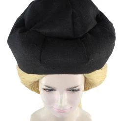 HPO Early Man Goona With Hat Wig | Blond TV/Movie Fancy Cosplay Halloween Wig | Premium Breathable Capless Cap Women's