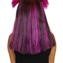 HPO Spider Black And Purple Wig | Horror Cosplay Halloween Wig | Premium Breathable Capless Cap
