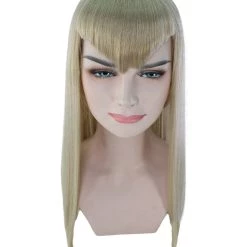HPO Long Vampiress Wig | Horror Ghost Queen Fancy Halloween Wig | Premium Breathable Capless Cap