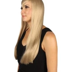 HPO Long Vampiress Wig | Horror Ghost Queen Fancy Halloween Wig | Premium Breathable Capless Cap