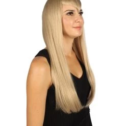 HPO Long Vampiress Wig | Horror Ghost Queen Fancy Halloween Wig | Premium Breathable Capless Cap