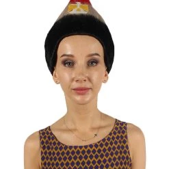 FLAGWIGS Egypt Flag Sports Troll Wig | Premium Breathable Capless Cap Women's
