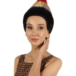 FLAGWIGS Egypt Flag Sports Troll Wig | Premium Breathable Capless Cap Women's