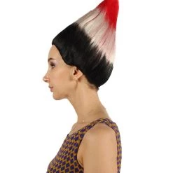 FLAGWIGS Egypt Flag Sports Troll Wig | Premium Breathable Capless Cap Women's