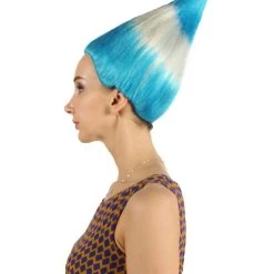 FLAGWIGS Women's Flag Troll Wigs | Cosplay Argentina | Halloween Wigs | Premium Breathable Capless Cap