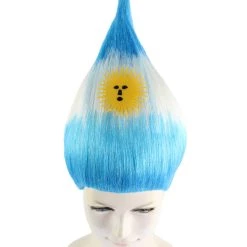 FLAGWIGS Women's Flag Troll Wigs | Cosplay Argentina | Halloween Wigs | Premium Breathable Capless Cap