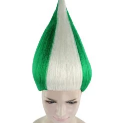 FLAGWIGS Nigeria Flag Sport Troll Wig | Premium Breathable Capless Cap