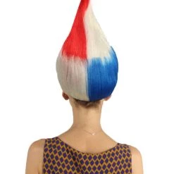 FLAGWIGS Women's Panama Flag Sport Troll Wig | Premium Breathable Capless Cap