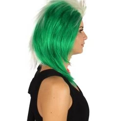 FLAGWIGS Flag Sport Mullet Wig | National Pride Sport Wig | Premium Breathable Capless Cap