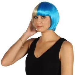 HPO Womens Two-tone Short Bob Wig | Multiple Color Collection | Premium Breathable Capless Cap
