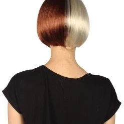 HPO Womens Two-tone Short Bob Wig | Multiple Color Collection | Premium Breathable Capless Cap