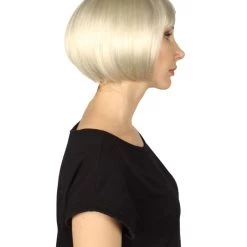 HPO Womens Two-tone Short Bob Wig | Multiple Color Collection | Premium Breathable Capless Cap