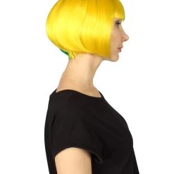 HPO Womens Two-tone Short Bob Wig | Multiple Color Collection | Premium Breathable Capless Cap