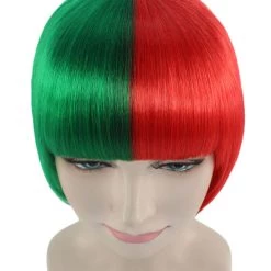HPO Womens Two-tone Short Bob Wig | Multiple Color Collection | Premium Breathable Capless Cap