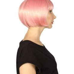 HPO Womens Two-tone Short Bob Wig | Multiple Color Collection | Premium Breathable Capless Cap