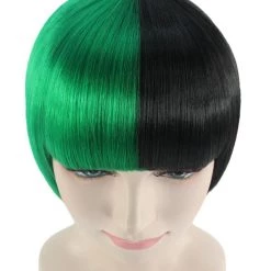HPO Womens Two-tone Short Bob Wig | Multiple Color Collection | Premium Breathable Capless Cap