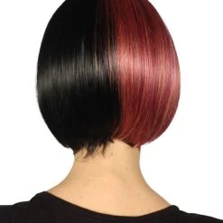 HPO Womens Two-tone Short Bob Wig | Multiple Color Collection | Premium Breathable Capless Cap