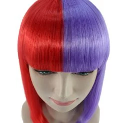 HPO Womens Two-tone Medium Bob Wig | Multiple Color Collection | Premium Breathable Capless Cap Women's Wigs