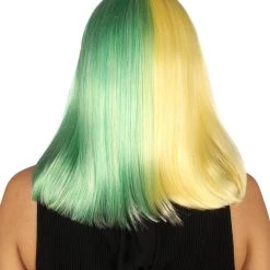 HPO Womens Two-tone Medium Bob Wig | Multiple Color Collection | Premium Breathable Capless Cap Women's Wigs