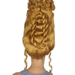 HPO Womens Marie Antoinette French Colonial Wig | Blonde Historical Wigs