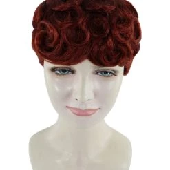 HPO Womens 50's Housewife Wig | Red TV/Movie Wigs
