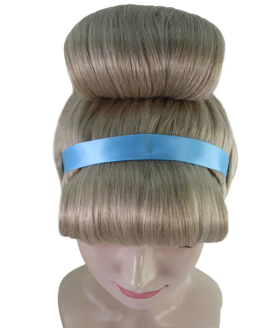 HPO Princess Womens Blonde Wig | Storybook & Fairytale Wigs | Premium Breathable Capless Cap Women's
