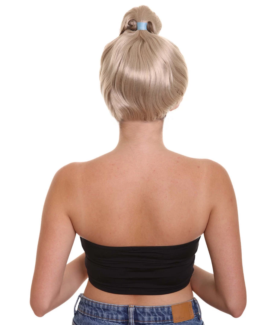 HPO Princess Womens Blonde Wig | Storybook & Fairytale Wigs | Premium Breathable Capless Cap Women's