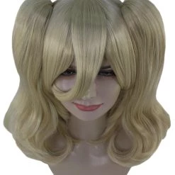 HPO Womens Superheros Ponytail Wig | Blonde Harley Quinn TV/Movie Wigs | Premium Breathable Capless Cap