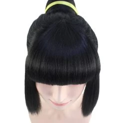 HPO Women's Anime Manga Womens Wig | Black Cosplay TV/Movie Wigs | Premium Breathable Capless Cap
