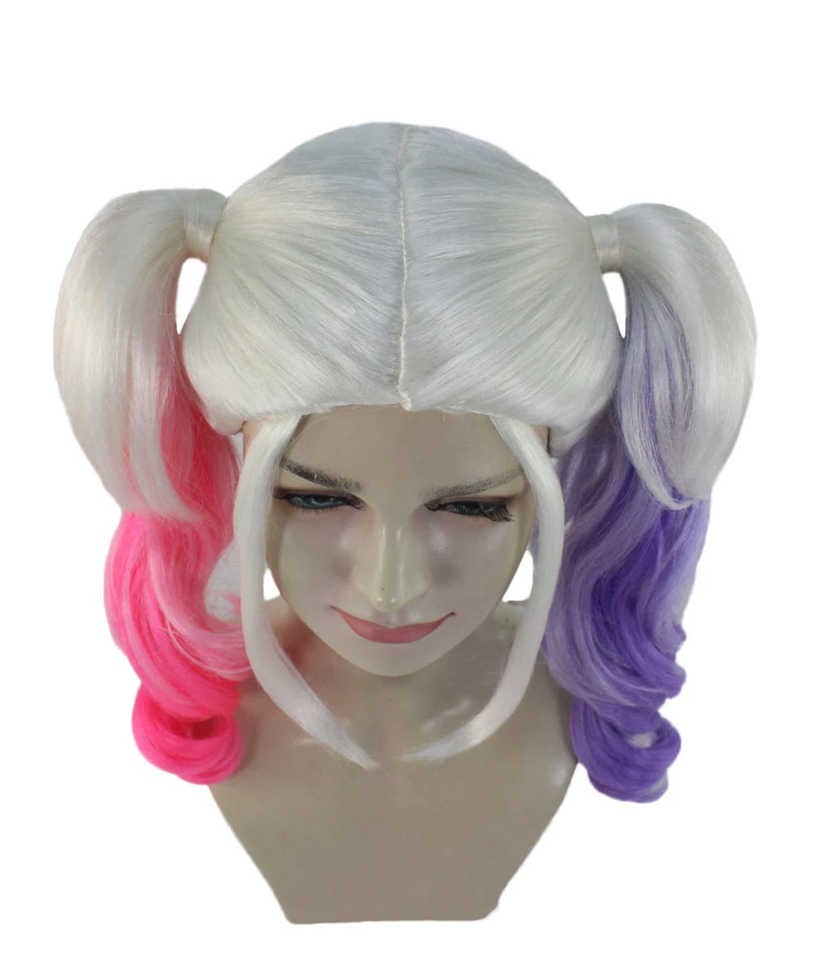 HPO Womens Miss Chievous Wig | Ponytail TV/Movie Wigs | Premium Breathable Capless Cap