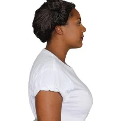 HPO Women's Womens Superhero Buns Wig | Brown TV/Movie Wigs | Premium Breathable Capless Cap