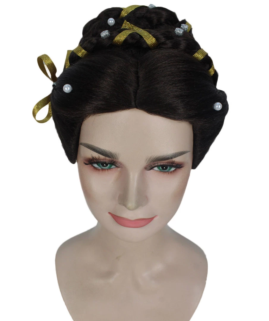 HPO Womens Princess Wig | TV/Movie Adult Wigs | Premium Breathable Capless Cap Women's