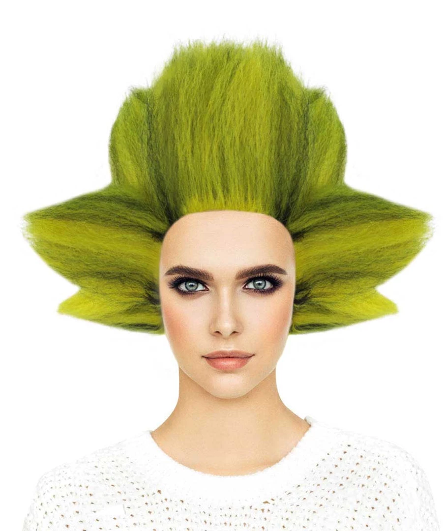 HPO Womens Musical Wigs | Pink & Black Animal Wigs | Premium Breathable Capless Cap Women's