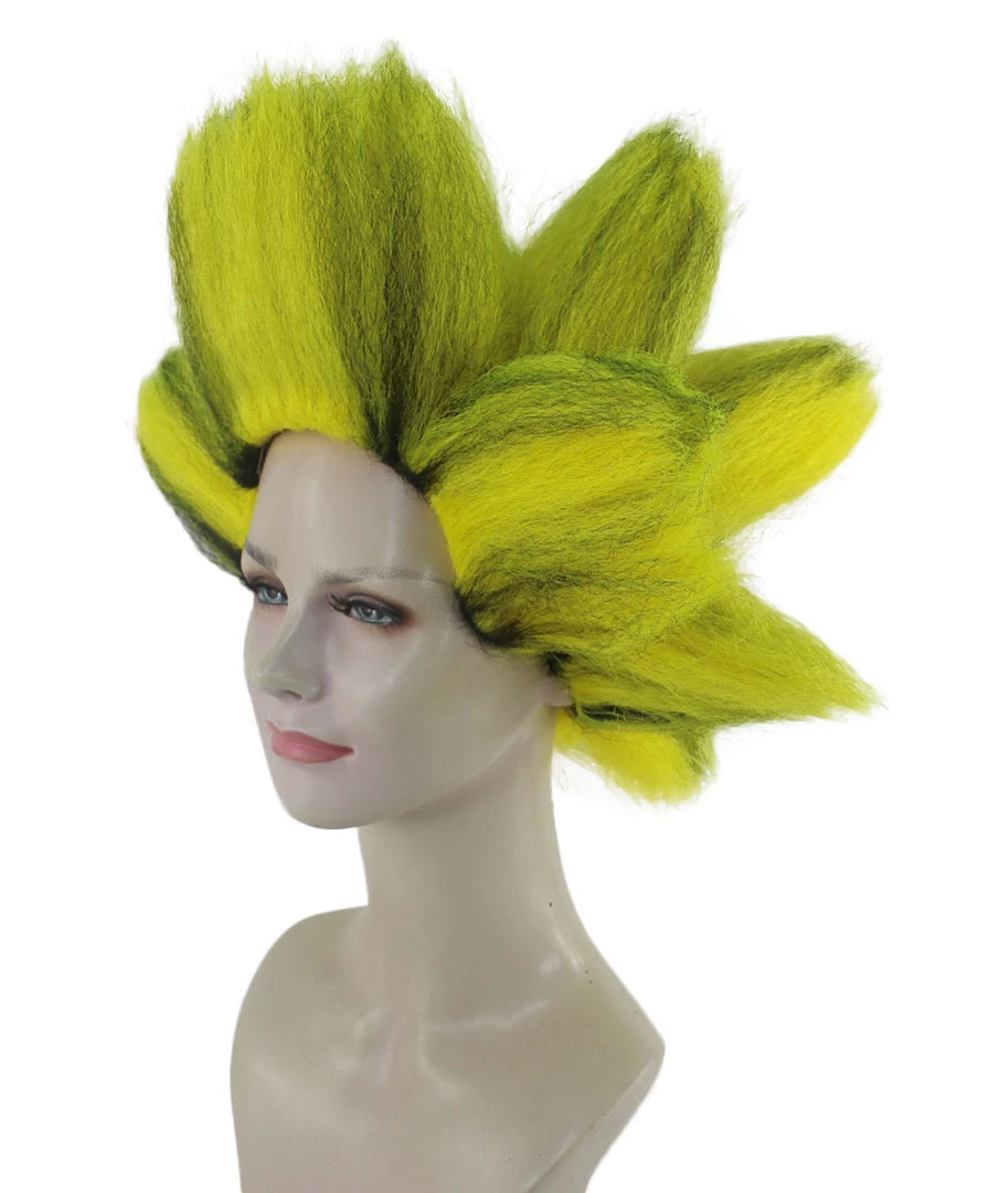 HPO Womens Musical Wigs | Pink & Black Animal Wigs | Premium Breathable Capless Cap Women's