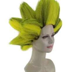 HPO Womens Musical Wigs | Pink & Black Animal Wigs | Premium Breathable Capless Cap Women's