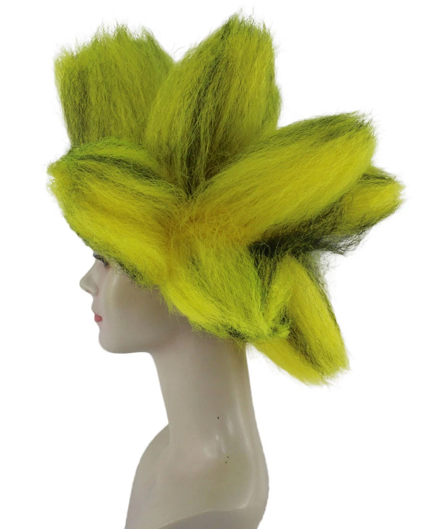 HPO Womens Musical Wigs | Pink & Black Animal Wigs | Premium Breathable Capless Cap Women's