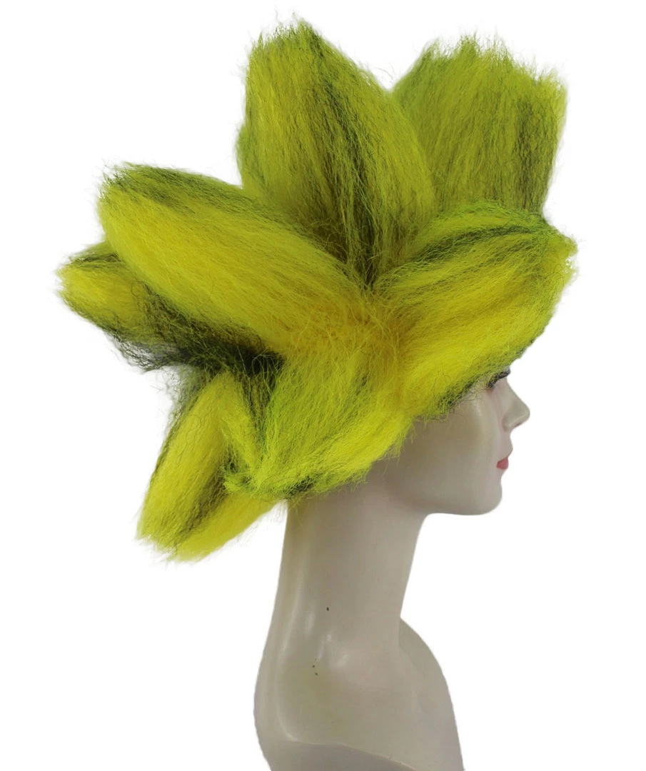 HPO Womens Musical Wigs | Pink & Black Animal Wigs | Premium Breathable Capless Cap Women's