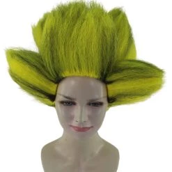 HPO Womens Musical Wigs | Pink & Black Animal Wigs | Premium Breathable Capless Cap Women's