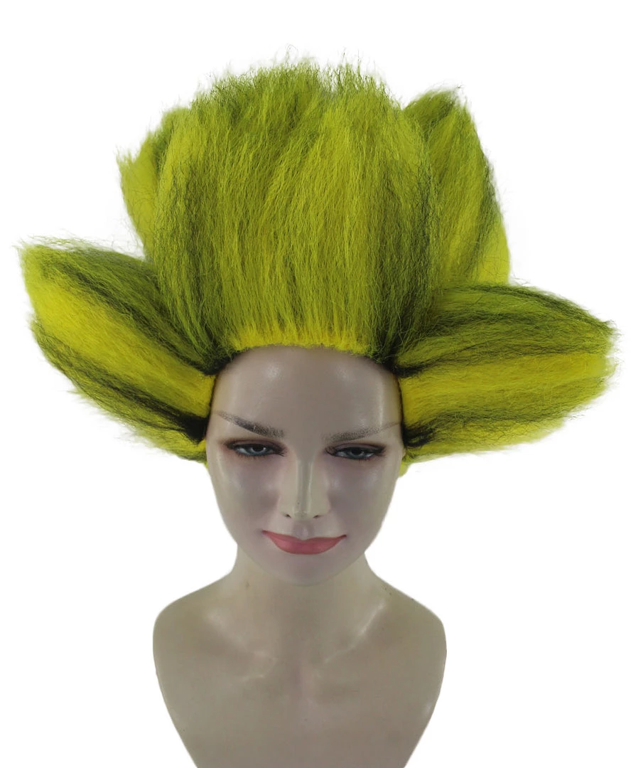 HPO Womens Musical Wigs | Pink & Black Animal Wigs | Premium Breathable Capless Cap Women's