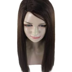 HPO Women's Womens Adult Princess Wig | Brown TV/Movie Wigs | Premium Breathable Capless Cap