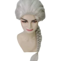 HPO Women's Womens Princess Adult Braided Wig | Blonde TV/Movie Wigs | Premium Breathable Capless Cap