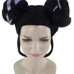 HPO Women's Womens Singer Bun Wigs Collection | Eurovision Song Contest | Celebrity Wigs | Premium Breathable Capless Cap